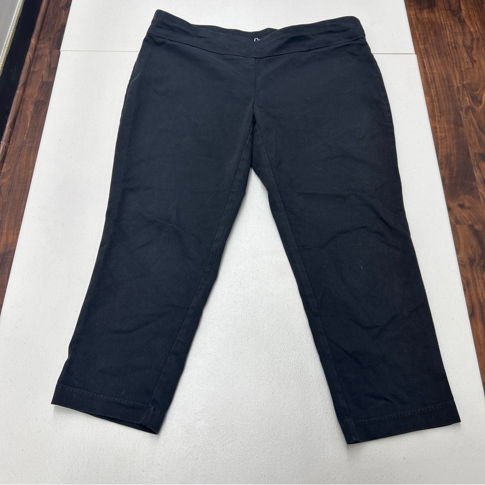 Croft & Barrow Black Effortless Stretch Pants